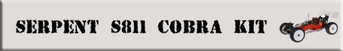 Serpent S811 Cobra Kit Manual & Exploded View