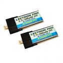 Lectron Pro 3.7V 300mAh 35C 1S LiPo Battery Pack (2)