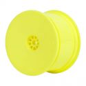 HEXlite 1/10 Buggy Rear Wheel, Yellow (2)