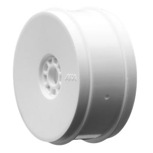 1/8 Buggy EVO Wheels, White (4)