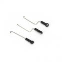 Servo Pushrod Set w/Ball Link (3)
