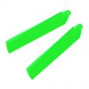 High Performance Green Main Rotor Blade Set w/Hardware