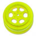 "Trinidad" Yellow Short Course Wheels for Ten-SCTE, Front/Rear (2)