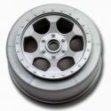 "Trinidad" Silver Short Course Wheels for XXX-SCT, Front (2)