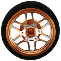 DX3S Custom Steering Wheel, BBS Orange