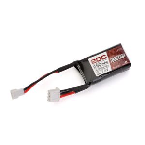 7.4V 250mAh 2S 20C LiPo Battery Pack