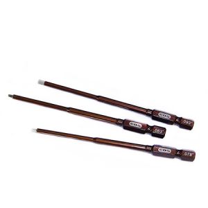 3 Piece Allen Power Tool Tip Set, US