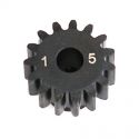 Pinion Gear, 1.0 Module Pitch, 15T