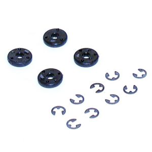 Shock Pistons #57, Black (4)
