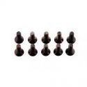 Screws, 4mm x 12mm Flat Head (10)