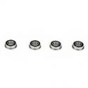 Ball Bearings, Flanged 6mm x 12mm x 4mm (4)