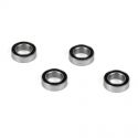 Ball Bearings, Sealed 6mm x 10mm x 3mm (4)