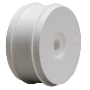 Losi Buggy Dish Wheel, White (4)