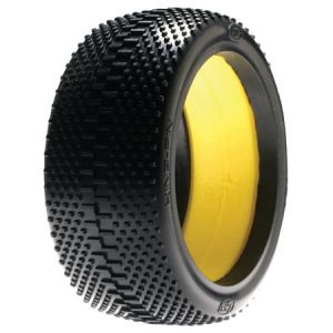 Losi Kingpin Buggy Tire, Pink w/Molded Insert (2)