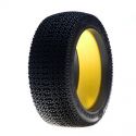 Losi Ultra Digits G2 Buggy Tire w/Molded Insert, Red (2)