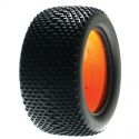 Losi Eclipse Truggy Tire, Blue w/ Molded Insert (2)