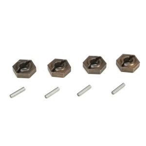 Wheel Hex Set w/Pins (4)