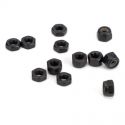 Lock & Hex Nut, 3mm (6 each)