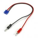 EC3 Charge Lead, 12" w/Banana Plugs