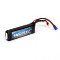11.1V 1400mAh 3S 20C LiPo Battery Pack, EC2 Connector