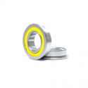 Ball Bearing, 8mm x 14mm x 4mm Revolutions, Flanged (10-Pack)