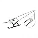 Carbon Fiber/Aluminum Landing Gear & Battery Tray w/Tail Support
