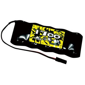 6.0V 1700mAh NiMH Flat Receiver Pack