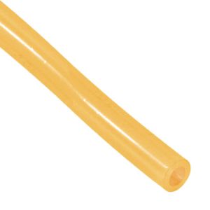 Transparent Orange Silicone Fuel Tubing, 2'