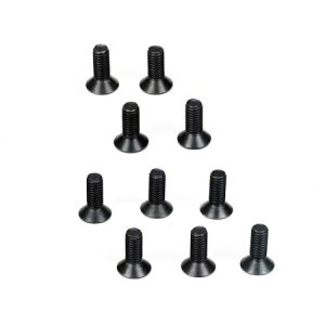 Flat Head Screws, M3x8mm (10)