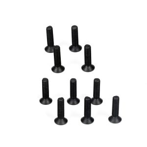 Flat Head Screws, M3x12mm (10)