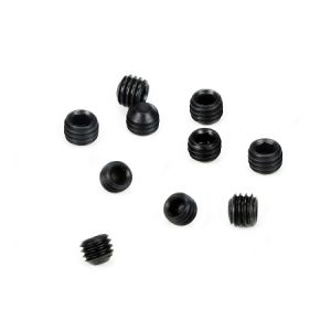 Set Screws, M5x4mm Flat Point (10)