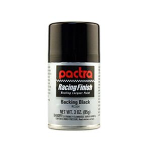 RC Spray Paint 3oz Backing Black