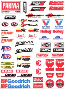 Off-Road Logos, 6" x 8" Decal