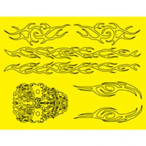 Insanity Design Mask 8.5" x 11"