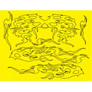 Aggravation Design Paint Mask 8.5" x 11"