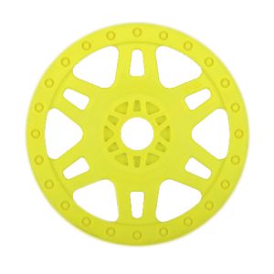 Pro-Line Split Six V2 Buggy Wheels, Yellow (4)