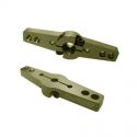 Aluminum Pro Adjustable Double Arm Hitec Servo Horn, Hard Anodized (1)