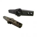 Aluminum Pro Adjustable Double Arm JR Servo Horn, Hard Anodized (1)