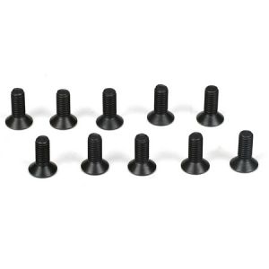 Flat Head Screws, M3x8mm (10)