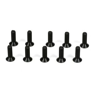 Flat Head Screws, M3x10mm (10)