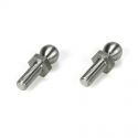 Titanium Ball Stud, 4.8 x 8mm (2)