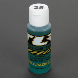 Silicone Shock Oil, 25Wt, 2oz