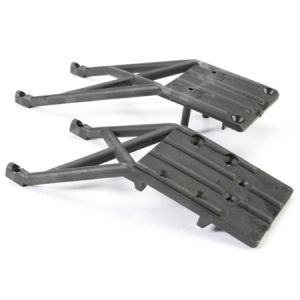 Skid Plates, Black, Front/Rear