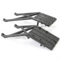 Skid Plates, Black, Front/Rear