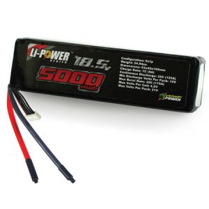 18.5V 5000mAh 5S 25C LiPo Battery Pack