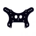 Carbon Fiber Rear Shock Tower, 4mm Black