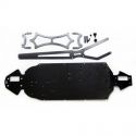 Hybrid Aluminum/Carbon Fiber Chassis Kit